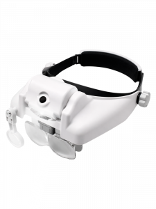 Лупа очки налобная увеличительная с подсветкой Орбита OT-INL64